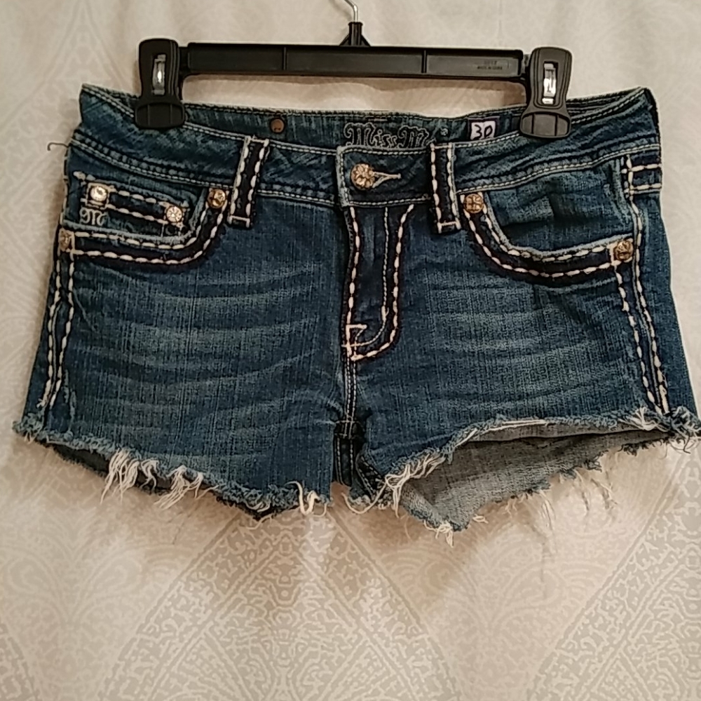 Miss Me cut off jean shorts